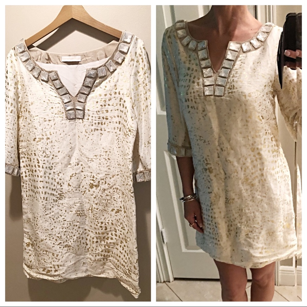 ARIANA ROCKEFELLER TUNIC/DRESS IMMACULATE ELEGANT